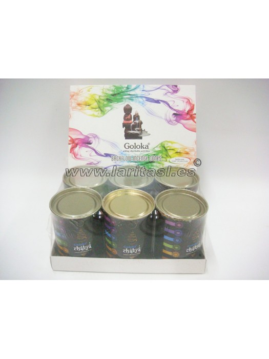 Cones refluxo Goloka Chakras (1 lata)